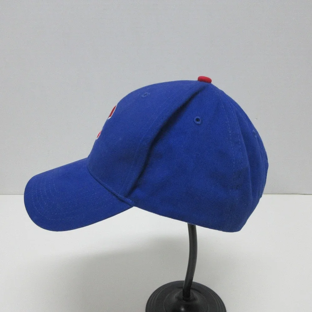 Chicago Cubs MLB Adjustable Dad Hat Mens One Size Blue Baseball Cap Fan Favorite